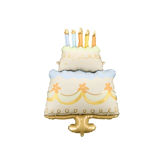 Lufi torta fólia 62x104 cm mix