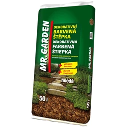 MR.GARDEN Decorative Color Mulch - sötétvörös 50 l