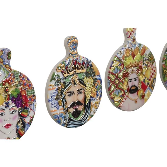 Mágnes 6x0,7x8 cm 6 féle