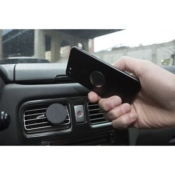Mágneses telefontartó, szellőzőrácsra rögzíthető