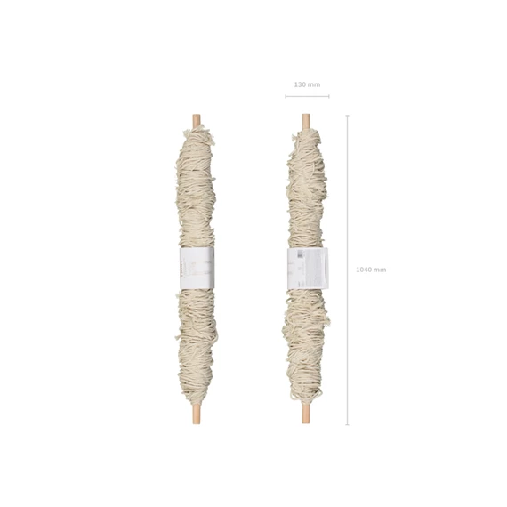 Makramé törtfehér 104 x 182 cm