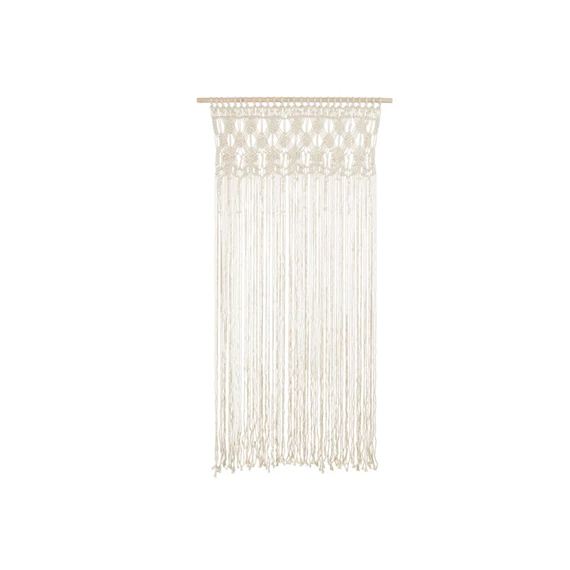 Makramé törtfehér 94,5x171 cm