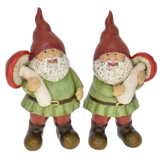 Manó gombával álló 7x5x14,5 cm 2 féle