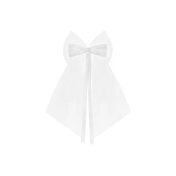 Masnik szalaggal 18 cm fehér S/2