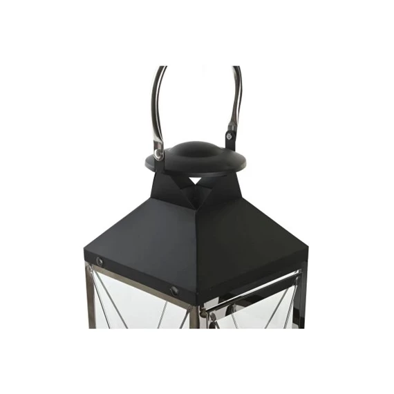 Mécsestartó szett krómozott 18x18x43 cm S/2