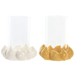 Mécsestartó virág 16x16x18,5 cm 2 féle