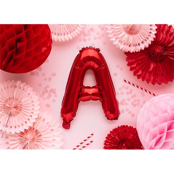 Méhsejt dekor gömb piros 30 cm