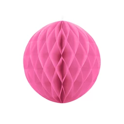 Méhsejt dekor gömb rózsaszín 40 cm