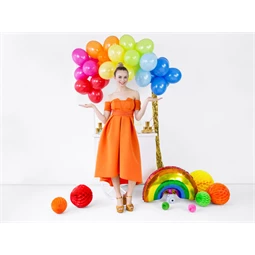 Méhsejt dekor gömb sárga 40 cm