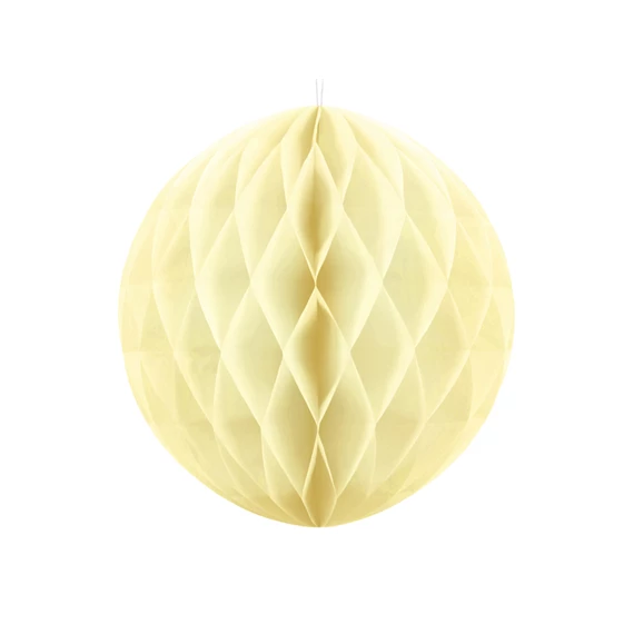 Méhsejt dekor gömb szalma 40 cm