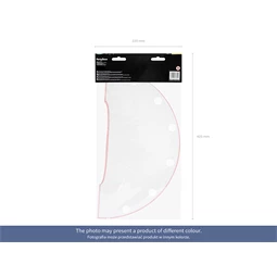 Méhsejt dekor gömb világosszürke 40 cm