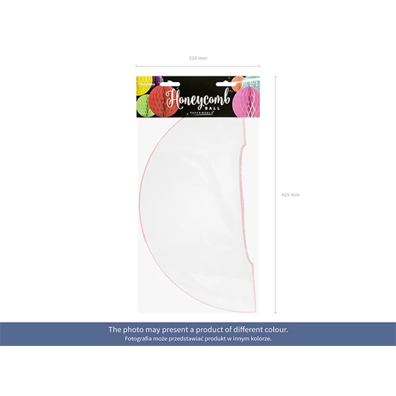 Méhsejt dekor gömb fekete 40 cm