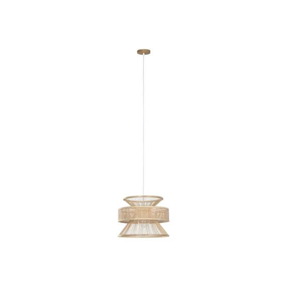 Mennyezeti lámpa rattan 40x40x30 cm