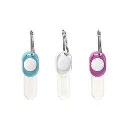 Mini LED-es lámpa cipzárra, 3 féle