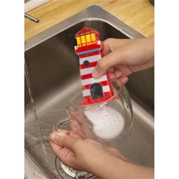 Mosogatószivacs, hajózós 2,5x6,5x13 cm S/2 