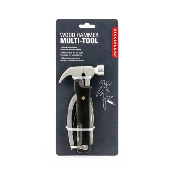 Multifunkciós kalapács szerszámkészlettel 10x1,8x22 cm