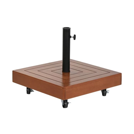 Napernyőtalp kerekes 48x48x39 cm