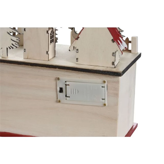 Naptár adventi LED-es 45x11x23 cm 2 féle