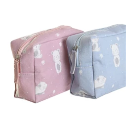 Neszesszer medvés 15x6x12 cm 2 féle