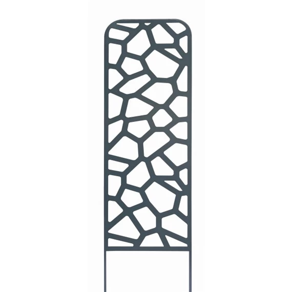 Növényfuttató kőfal mintával 33x98x22 cm