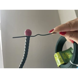 Növénytámasz paradicsomhoz, spirál alakú 0,7 cm x 1,7 m