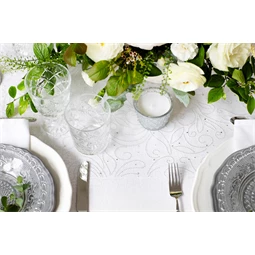 Nyomott organza fehér 0,48 cm x 9 m