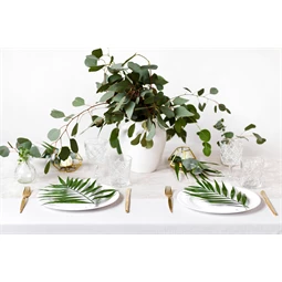 Nyomtatott organza fehér 0,48 cm x 9 m