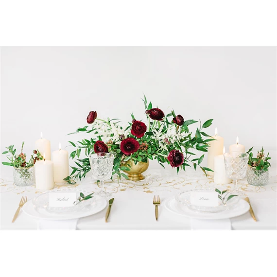 Nyomtatott organza krém 0,36 cm x 9 m