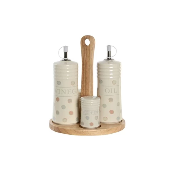 Olaj- és ecettartó szett 18x15x22 cm S/4