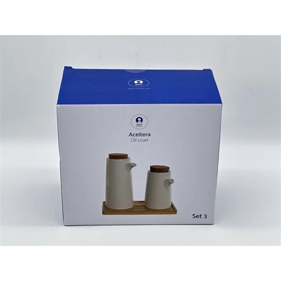 Olajtartó szett 20,6x12x20 cm S/3