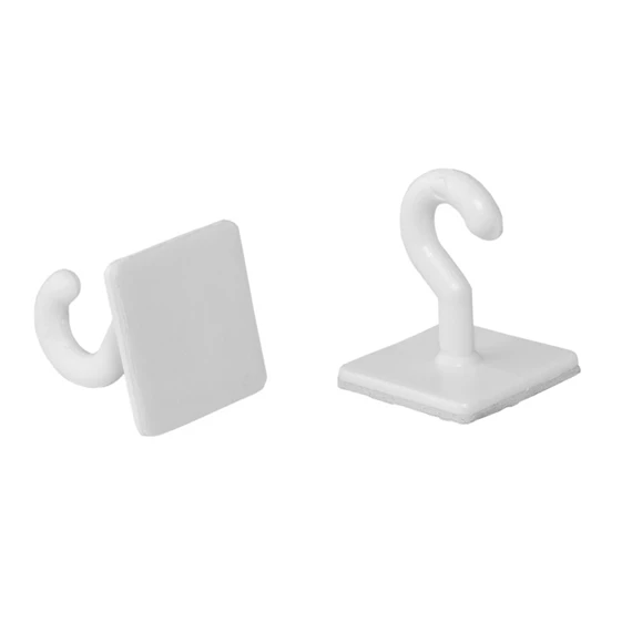 Öntapadós kampók műanyag maximum teherbírás 1 kg S/20