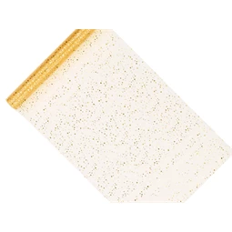 Organza csillogó arany 0,36 cm x 9 m