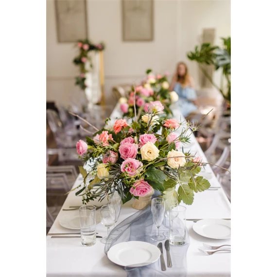 Organza ezüst 0,36 cm x 9 m