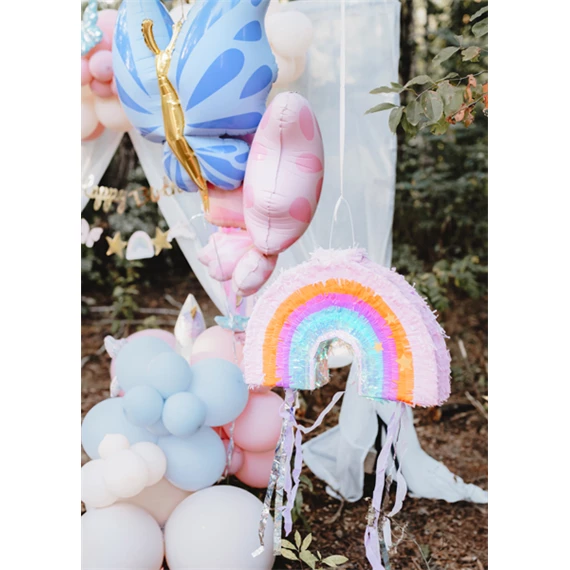 Pinata összehajtható szivárvány 50x33x10 cm