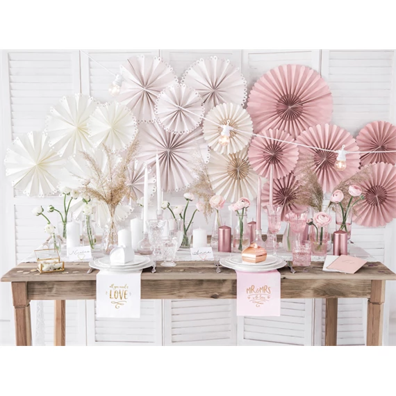 Oszlop gyertya matt fehér 12 x 6 cm S/6