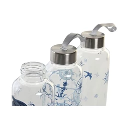 Palack 6,5x6,5x23 cm 550 ml 3 féle