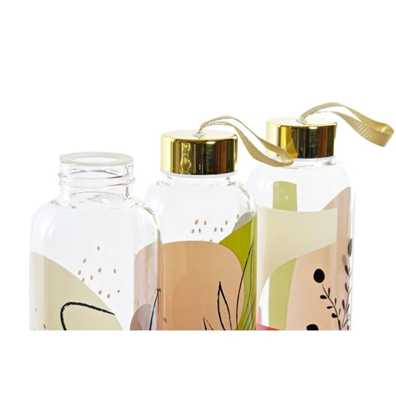 Palack 6,5x6,5x23 cm 550 ml 3 féle