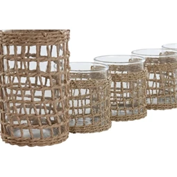 Palack pohárral 9x9x31,5 cm S/5