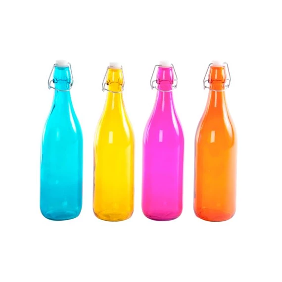 Palack 8x8x32 cm 4 féle 1000 ml