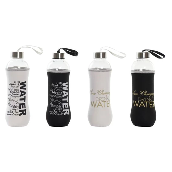 Palack 7x7x25 cm 600 ml 4 féle