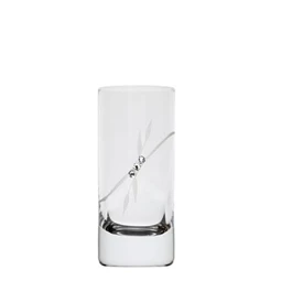 Pálinkás pohár Swarovski kristállyal 70 ml 7,6x3,9 cm S/6