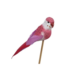 Papagáj betűzős 9 cm S/8