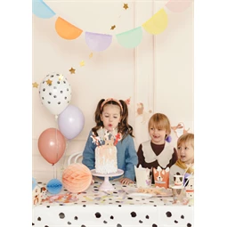 Papír asztalterítő dalmata pöttyös mix 180x120 cm