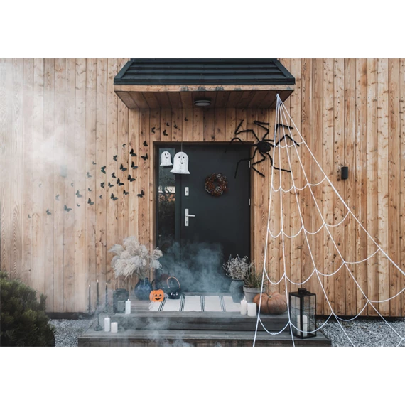 Papír szellem dekorációk fehér 20-30 cm S/2