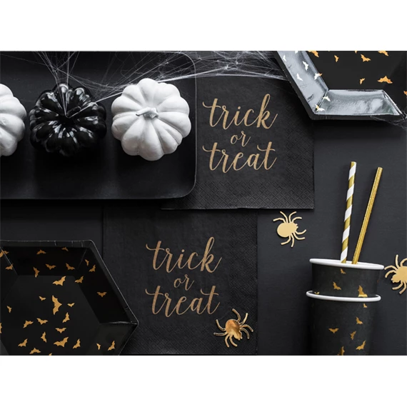 Papír szívószálak arany 19,5 cm S/10