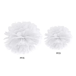 Papírgömb fehér 25 cm