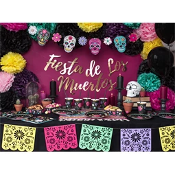 Papírgömb pompom világos rózsaszín 35 cm