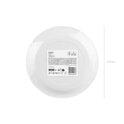 Papírtányérok 23 cm világoszöld S/6