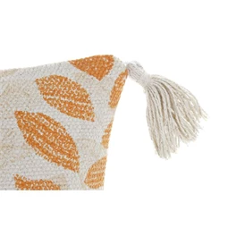 Párna leveles, hímzett 60x10x30 cm