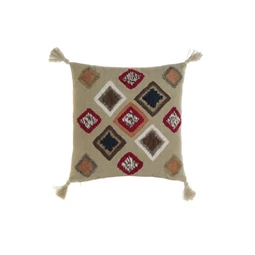 Párnahuzat bojtos 50x1x50 cm